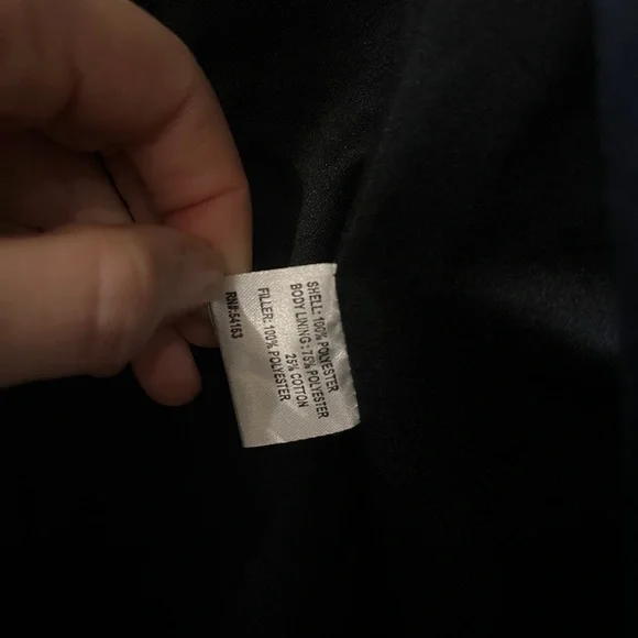 Calvin Klein Classic Black Trench Coat - Picture 7 of 9